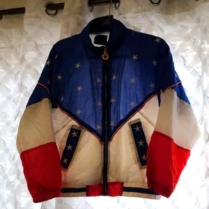 Coolest/poshest fourth of July silk jacket ever
